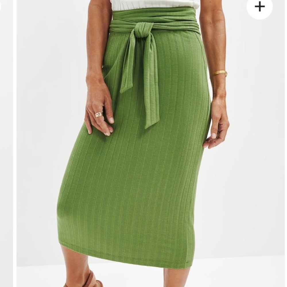 Amour Vert Delaney ribbed skirt. Tags attached